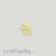 Paper Craft - Small Leaves in Pale Yellow