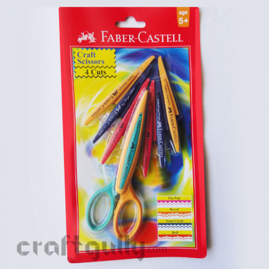 Faber-Castell Craft Scissors - 4 Cuts