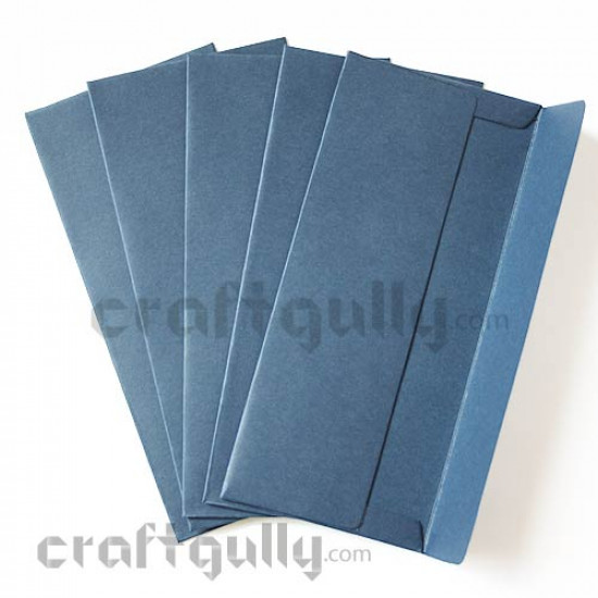 Shagun Envelopes - Navy Blue - Pack of 5