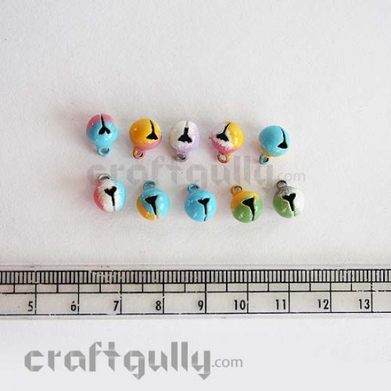 Bells - 8mm - Multicolored (Pack of 10)