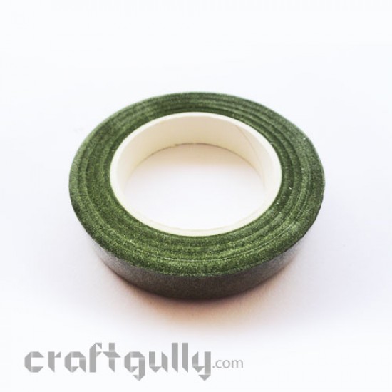 Tape For Flower Making 12mm - Green - 30m