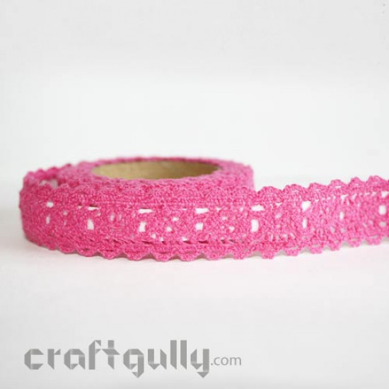 Crochet Tape #2 - Dark Pink