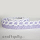 Crochet Tape #3 - White & Lilac