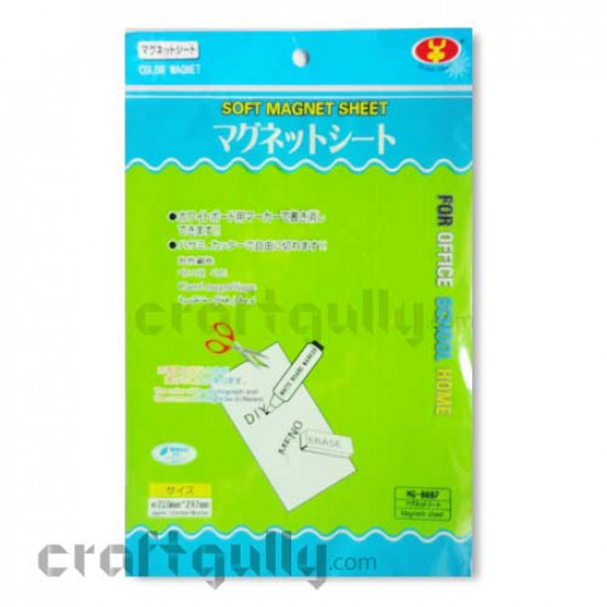 Magnetic Sheet A4 - Soft - Green