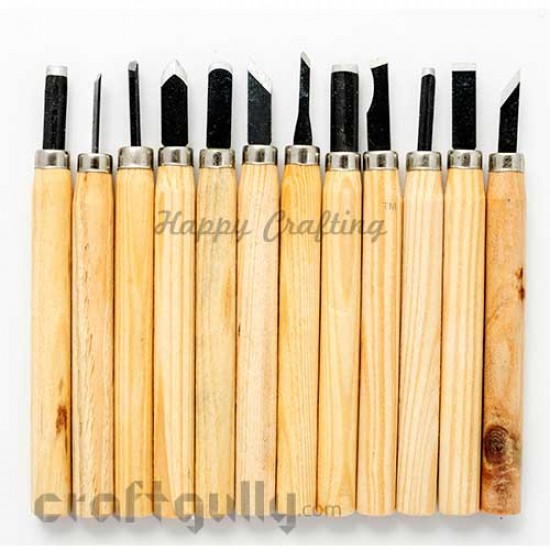 Wood Carving Tools - Set of 12