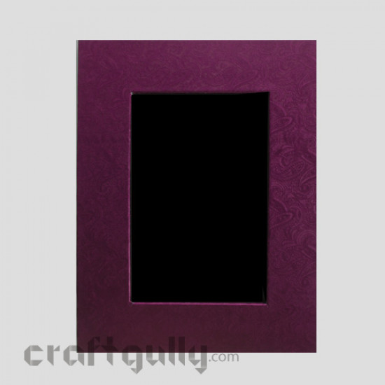 Frame with Purple Border (Medium)