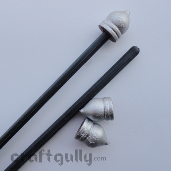 Scroll Sticks with Decorative Stoppers Scroll Sticks with Decorative Stoppers