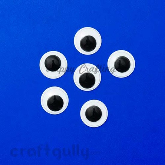 Googly Eyes 20mm - Round - Pack of 6