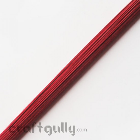 Pre-taped Wire 22 Gauge - Red - Pack of 20