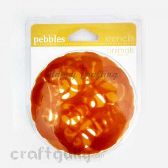 Pebbles Stencils - PVC - Animals - Pack of 10