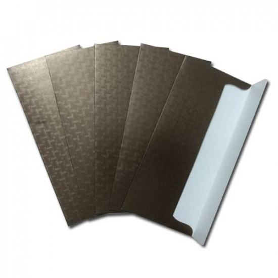 Shagun Envelopes - Metallic Card - Perfumed - Bronze Patterned