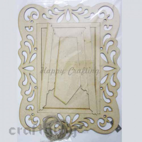 Laser Cut MDF - Frame #4 Laser Cut MDF - Frame #4