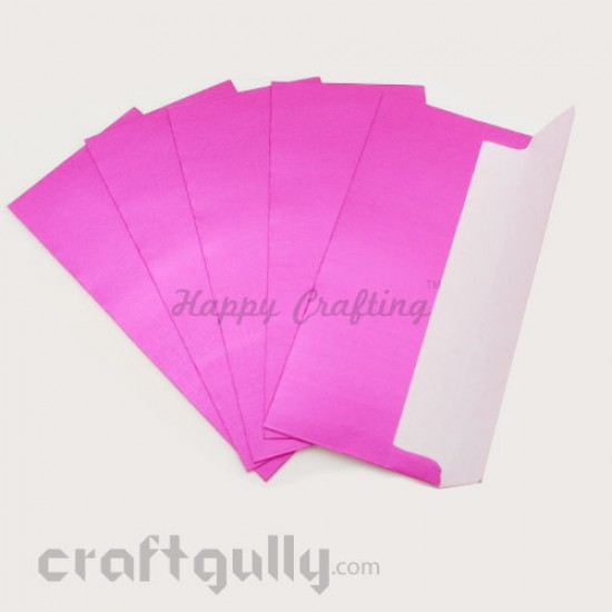 Shagun Envelopes - Metallic Card - Perfumed - Dark Pink
