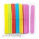 Foam Sticks - 150mm - Assorted - Pack of 60