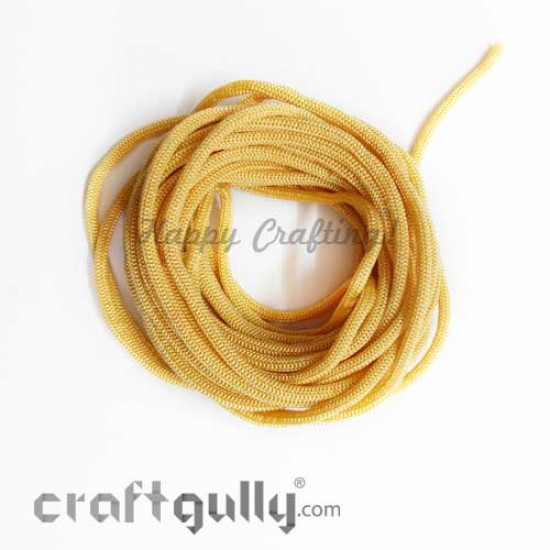 Cords 3mm Nylon - Macrame - Cream - 10 meters