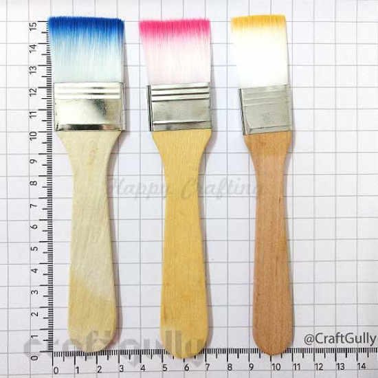 Brushes - Flat #1 - Set of 3