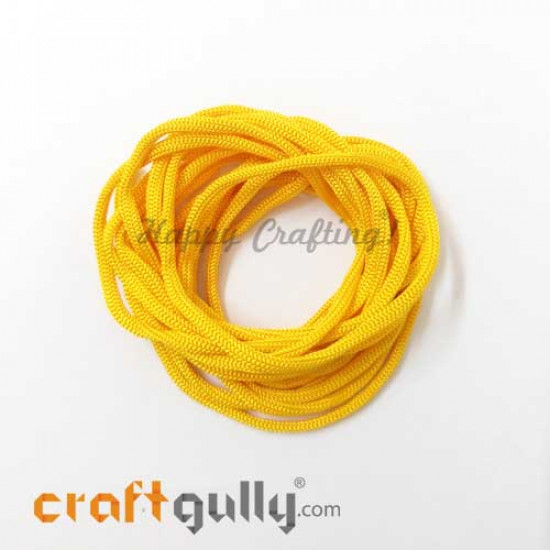 Cords 3mm Nylon - Macrame - Golden Yellow - 10 meters