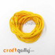 Cords 3mm Nylon - Macrame - Golden Yellow - 10 meters