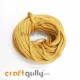 Cords 3mm Nylon - Macrame - Golden - 10 meters