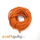 Cords 3mm Nylon - Macrame - Orange - 10 meters