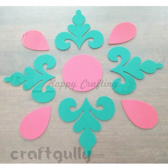 Rangolis - Acrylic - Design #10