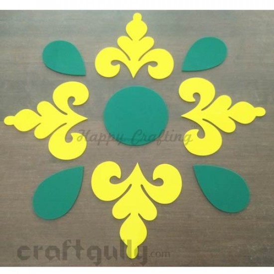 Rangolis - Acrylic - Design #10