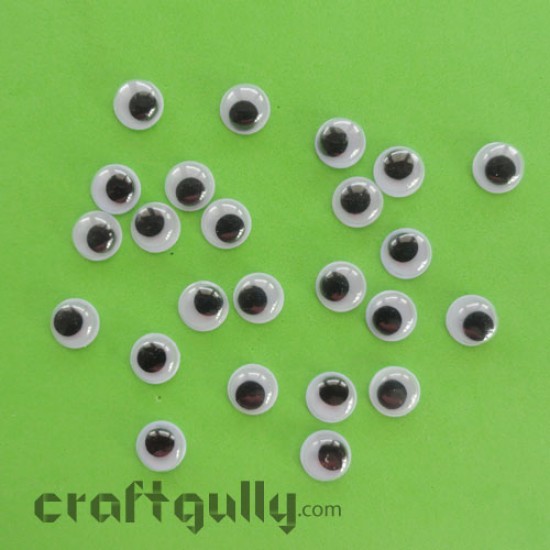 Googly Eyes 10mm - Round - Pack of 24