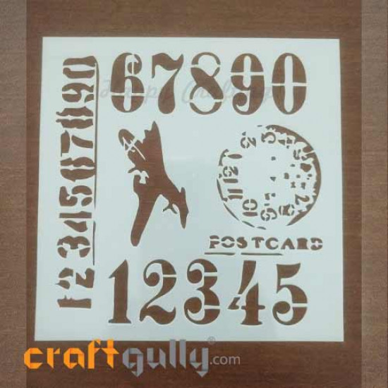 Stencils 130mm - Air Mail