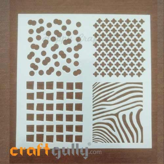 Stencils 130mm - Assorted Patterns #1