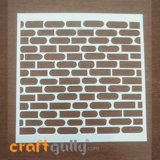Stencils 130mm - Brick Wall #1