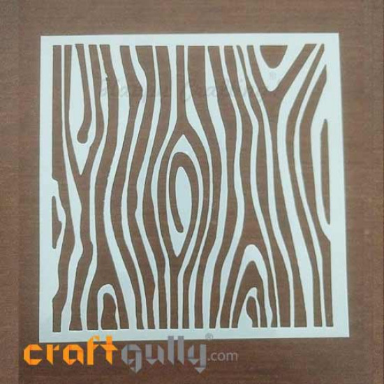 Stencils 130mm - Pattern Wood #1