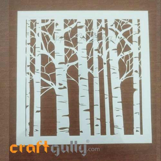 Stencils 130mm - Trees #1