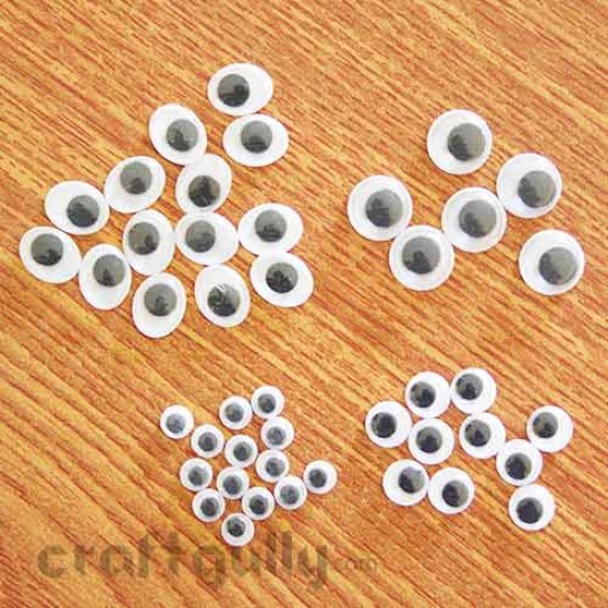 Googly Eyes - Assorted (Pack of 44)