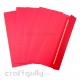 Shagun Envelopes 185mm - Textured Cherry Red - Pack of 5