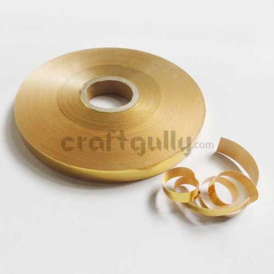 Curly Golden Ribbon