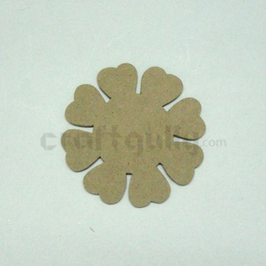 Blank Chipboard Flower #1