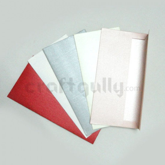 Shagun Envelopes - Glitter Paper - Assorted (Pack of 5)