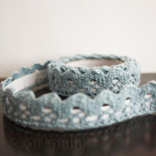 Crochet Tape - Pale Blue