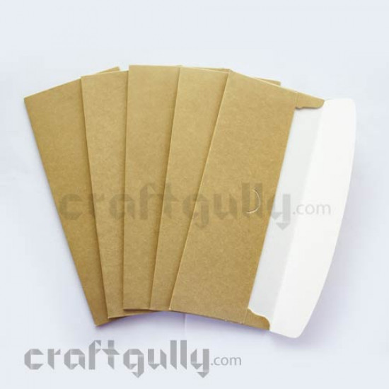 Shagun Envelopes - Matte Gold (Pack of 5)