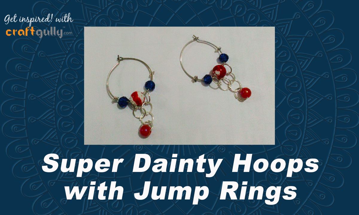 Super Dainty Hoop Earrings With Jump Rings