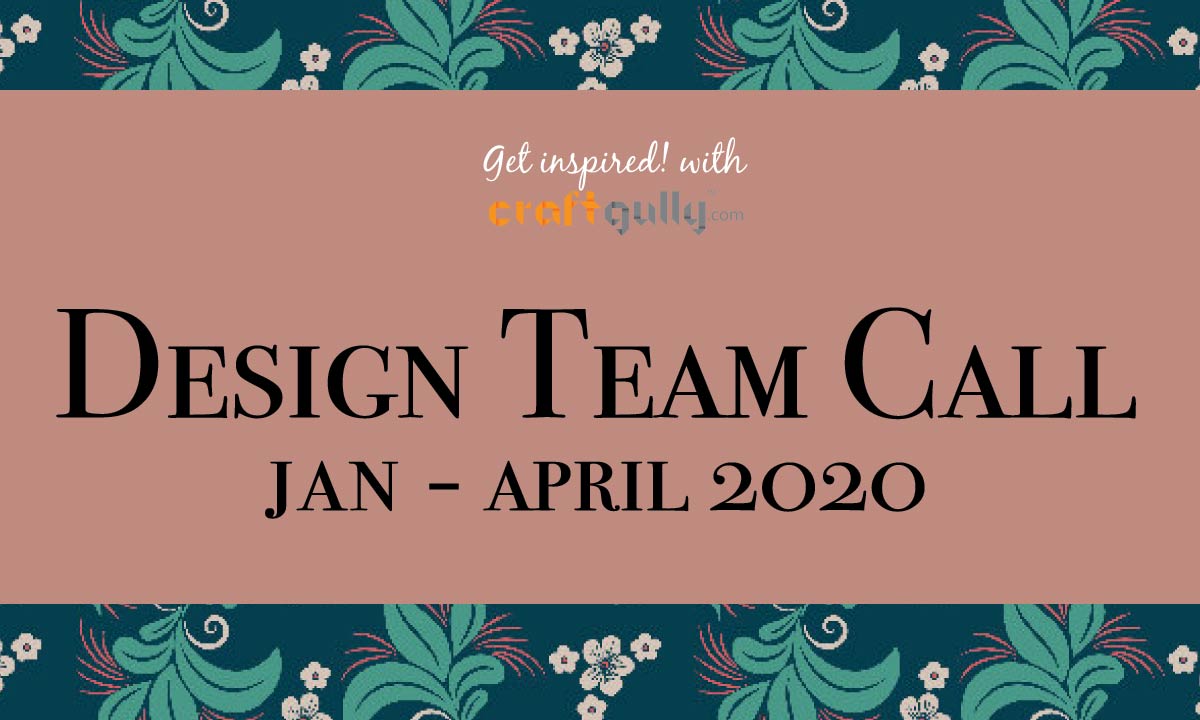 Design Team Call January - April 2020 Design Team Call January - April 2020