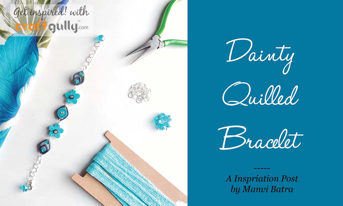 Dainty Quilled Bracelet