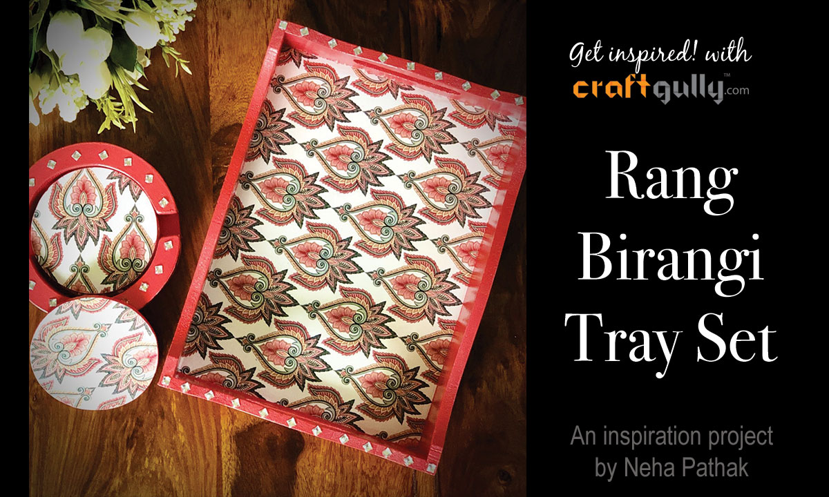 Rang Birangi Tray Set Rang Birangi Tray Set