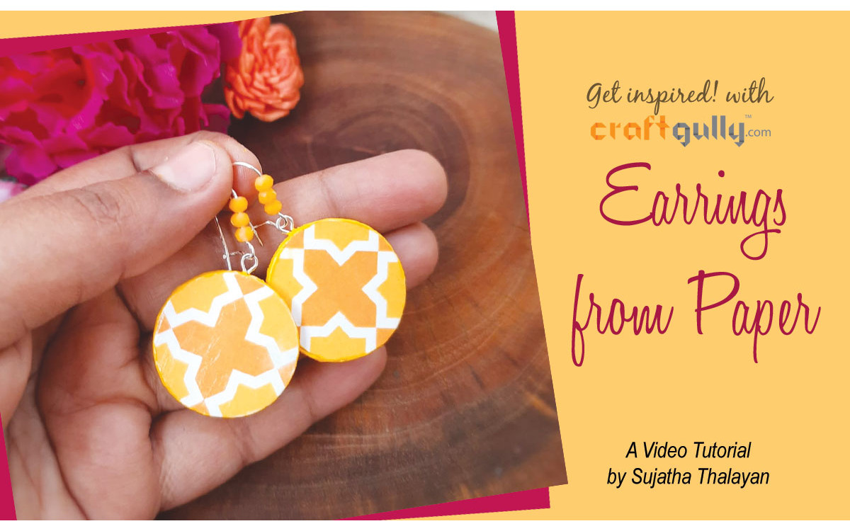 Earrings From Paper!