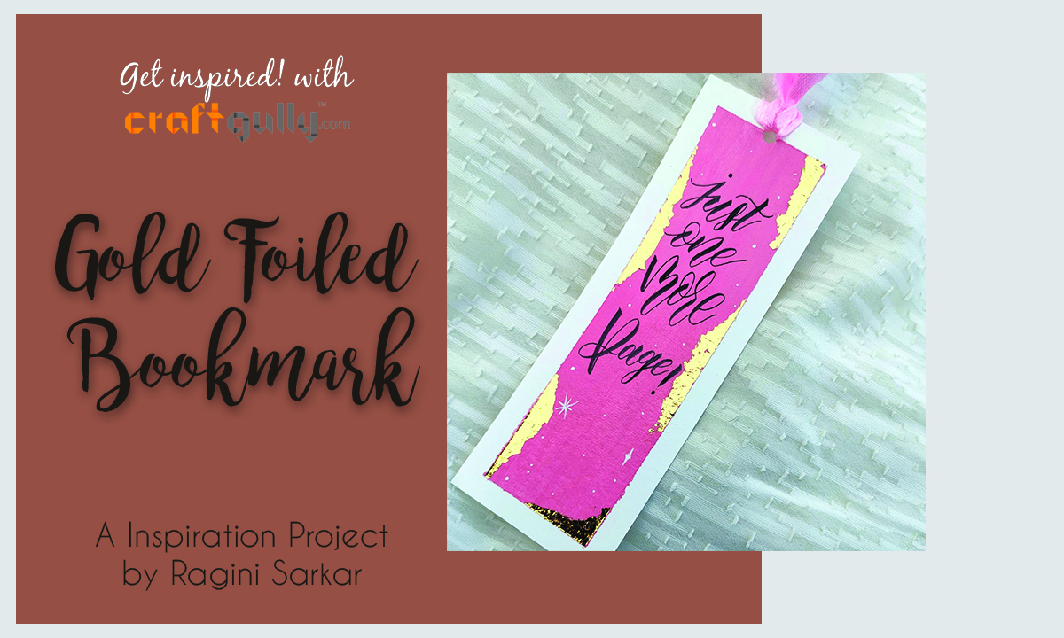 Gold Foiled Bookmark