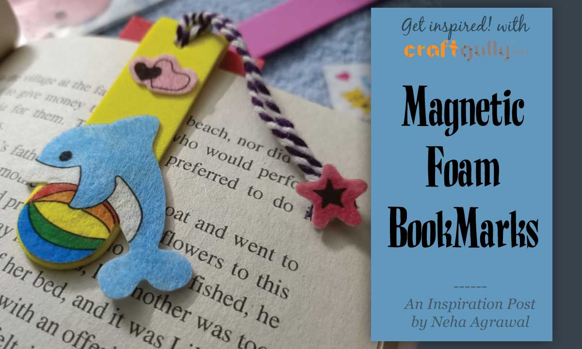 Magnetic Bookmarks With Foam Sticks