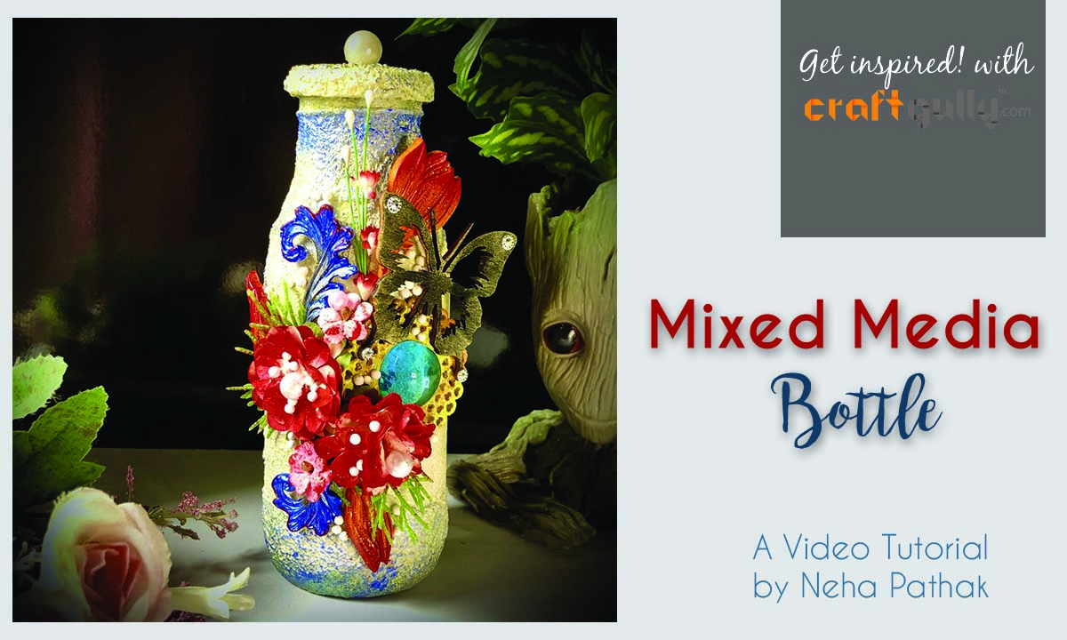 Mixed Media Bottle