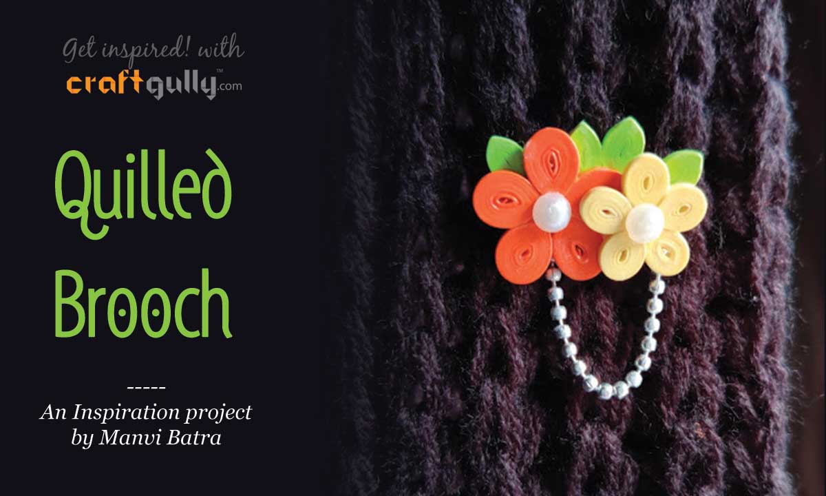 Quilled Brooch