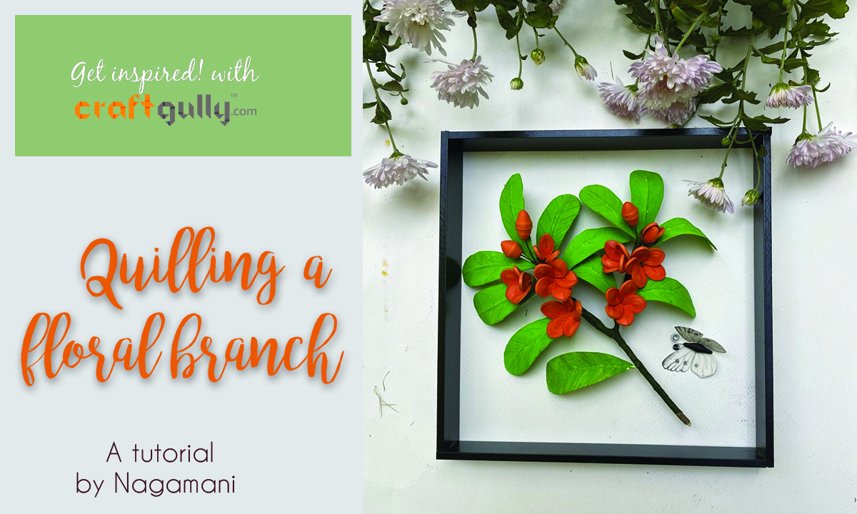 Quilling A Floral Branch
