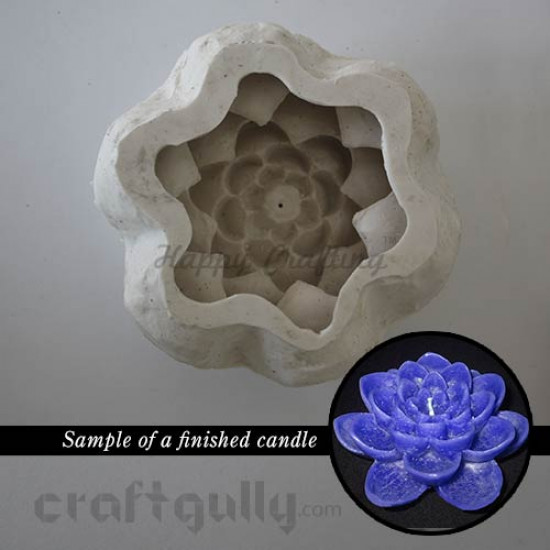 Candle Mould - Designer - Lotus in Bloom
